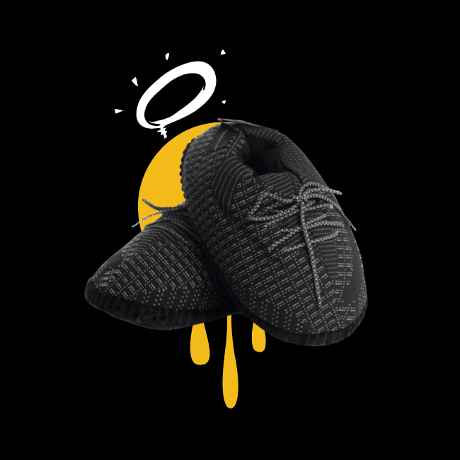 SnugKicks™ YEEZ Noir