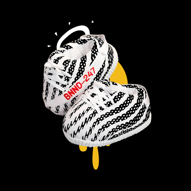 SnugKicks™ YEEZ Zebra